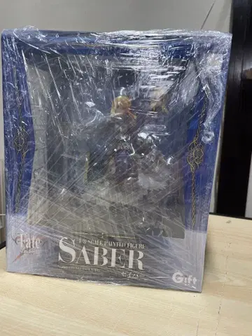 세이버 1/8 스케일 피규어 Gift제 Fate/stay night