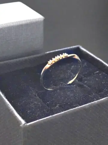 K10 트위스트 다이아몬드 반지 [느와르 드 푸피] 11호