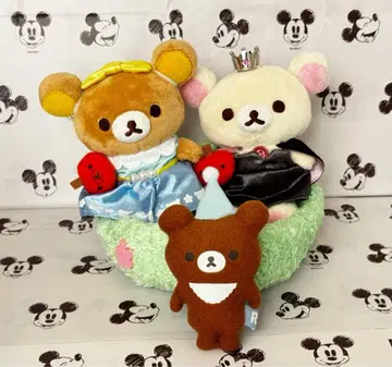 동화 봉제 인형 세트 리락쿠마 백설공주 코리락쿠마 여왕 키링