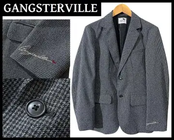 정가 43,780 새상품급 갱스터빌 하운드투스 체크 자켓 M