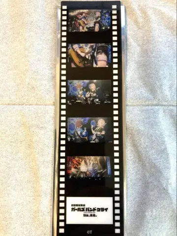 걸즈 밴드 클라이 입장 특전 필름풍 책갈피 모모카 x 니나