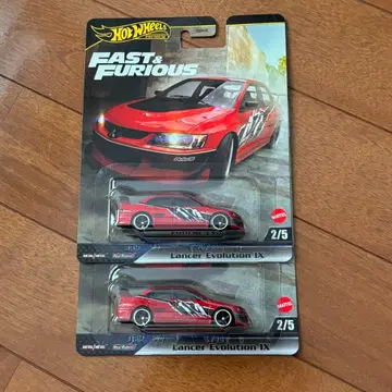 [ 2대 세트 ] 핫휠 와일드 스피드 랜서 에볼루션