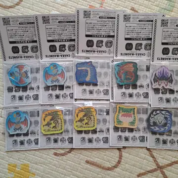 몬스터 헌터 와일즈 캐릭터 마그네츠