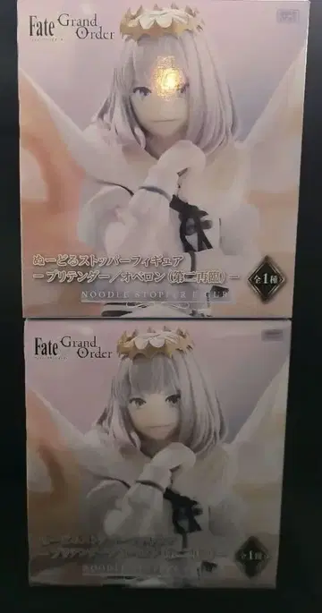 Fate Grand Order 프리텐더 오베론 피규어 2체 세트