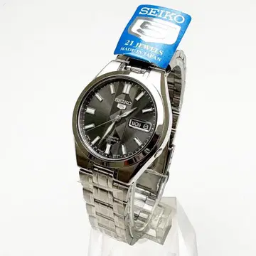 SEIKO 5 자동 와인딩 SNKG35J1 건메탈 일본제 7S26