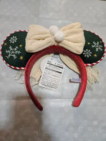 Disney Christmas 2025 미니 마우스 귀 머리띠