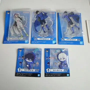 블루 록 제일복권 꿈속의 연쇄 아크릴 스탠드 러버 참