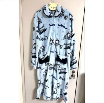 새상품 센티멘탈 서커스 가운 파자마 룸웨어 반텐 블루