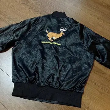 가격 대폭 인하 SPORTSMASTER 80s USA 사슴 나일론 자켓