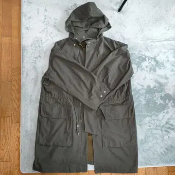 UNIQLO U 후디드 코트 올리브