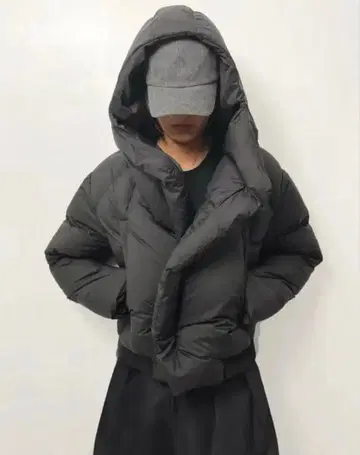 BEVAN UP 숏 다운 자켓 변형