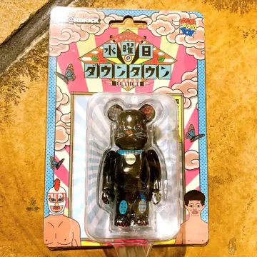 [미개봉 새상품] BE@RBRICK 수요일의 다운타운 마네키네코 100%