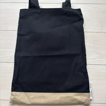 자루자루 단독 블랙&베이지 토트백