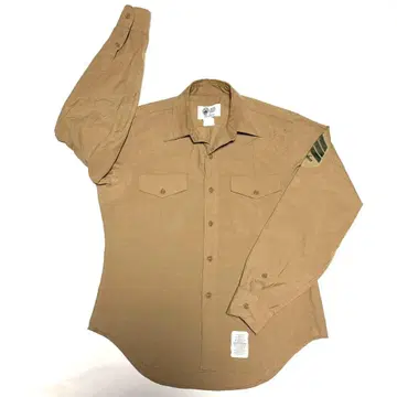 L 상당 미국 빈티지 의류 긴팔 셔츠 남성용 밀리터리  컬러 서바이벌