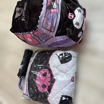 쿠로미 담요 욕조형 쿠션 접이식 우산