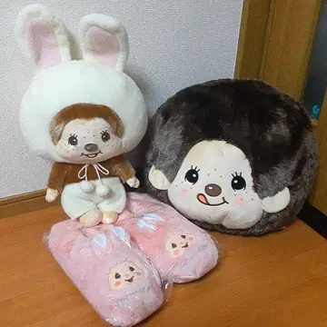 [몽치치] 복슬복슬 룸슈즈 침탄 BIG 봉제 인형