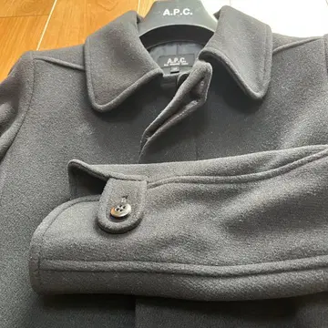 [ SLOBE IENA ] 슬로브 이에나 멜톤 싱글 피 코트 네이비 S