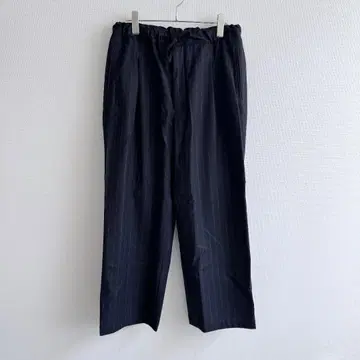 EDIFICE LA BOUCLE 캐시미어 혼방 슬랙스 1 네이비 남성용