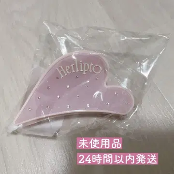 Bicolor Heart Twinkle Hair Clip pink