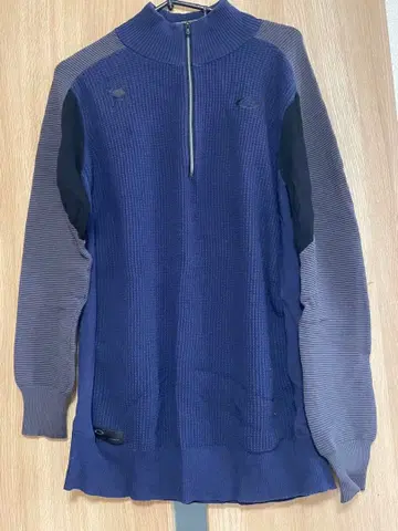 오클리 니트 골프웨어 XL 하프 지퍼 스웨터