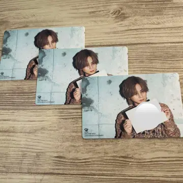 도모토 코이치 RAISE 초회반 B 특전 카드만 3장 세트