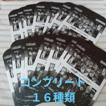 아이돌리쉬 세븐 콜렉터블 색지 XIV 16종류