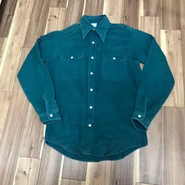 70s JCPenney BIG MAC 샤모아 크로스 셔츠 M 사이즈