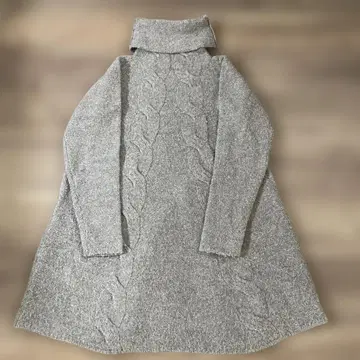 EMPORIO ARMANI 그레이 니트 스웨터 긴팔