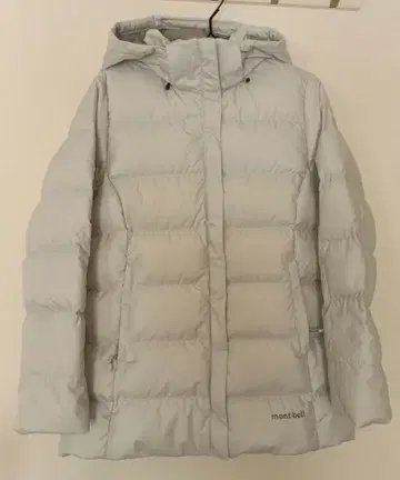 mont-bell 여성용 L 그레이 다운 자켓