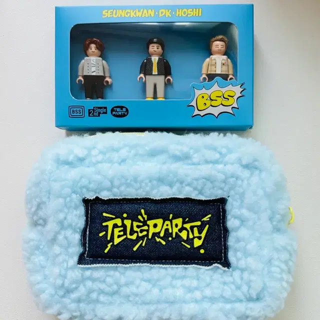세븐틴 부석순 텔레파티 공방 레고 + 파우치 BSS TELEPARTY