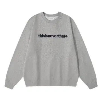 thisisneverthat 그레이 맨투맨