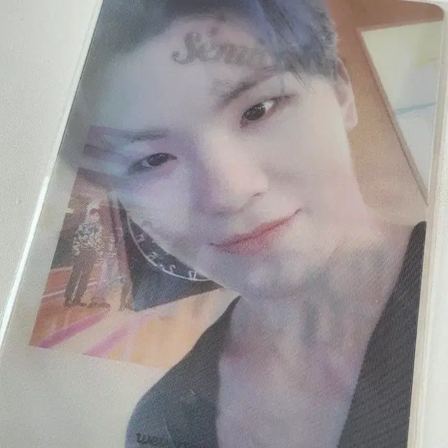 세븐틴 홈런 세미콜론 렌티큘러 우지