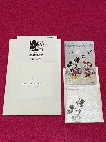 초레어 보호 필름 미개봉 다나카 귀금속 플라티나 박 디즈니 미키마우스