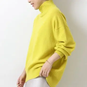 Spick & Span 캐시미어 울 하이넥 풀오버