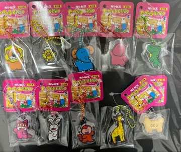 타베코 동물 아크릴 키링 전종 세트