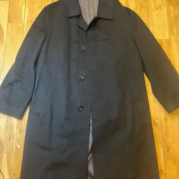 캐시미어 100% 스텐카라 코트 블랙