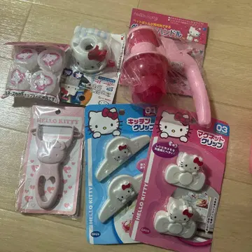 헬로키티 캐릭터 굿즈 세트 주방