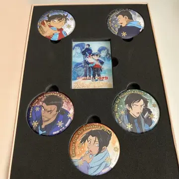 명탐정 코난 탈출 게임 메모리얼 캔뱃지 세트