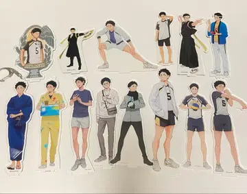 아카아시 케이지 아크릴 스탠드 세트 14개 묶음 판매