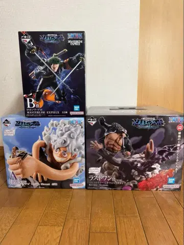 제일복권 원피스 미래섬 에그 헤드 A상 B상 라스트원상 세트 새상품