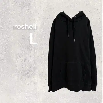 로쉘 트레이닝복 맨투맨 후드티 긴팔 후드 부착 L 빅 사이즈