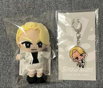 라울 치루누이/스노치루 아크릴 키링 2점 세트