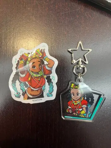 스트리트 파이터 6 킴벌리 아크릴 키링