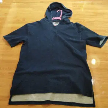 GLOBAL WORK 후드 부착 후드티 M 사이즈 다크 블루