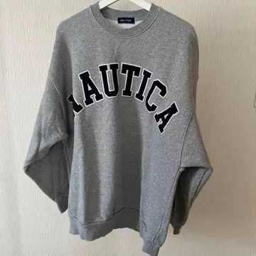 NAUTICA 맨투맨 그레이