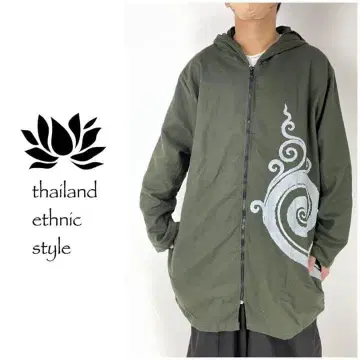 [새상품] 지퍼 후드티 소용돌이 후드티 자켓 남녀 공용 카키