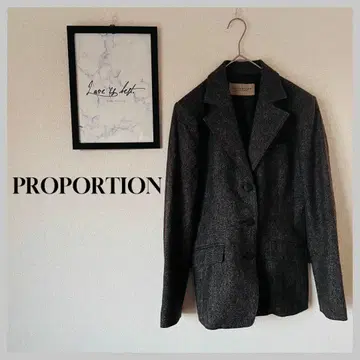 프로포션 바디 드레싱 테일러드 자켓 / 트위드 L 사이즈