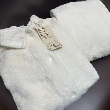 무인양품 착용 담요 파자마 아이보리 M 사이즈