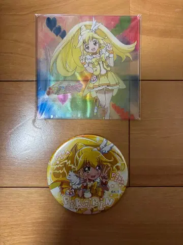 프리큐어 트윙클 캔뱃지 큐어 피스 아크릴 스탠드 세트