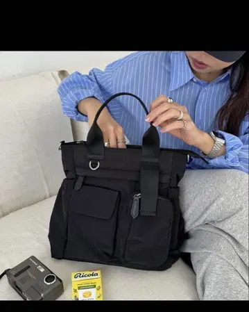 디스코트 유틸리티 퍼프 토트백